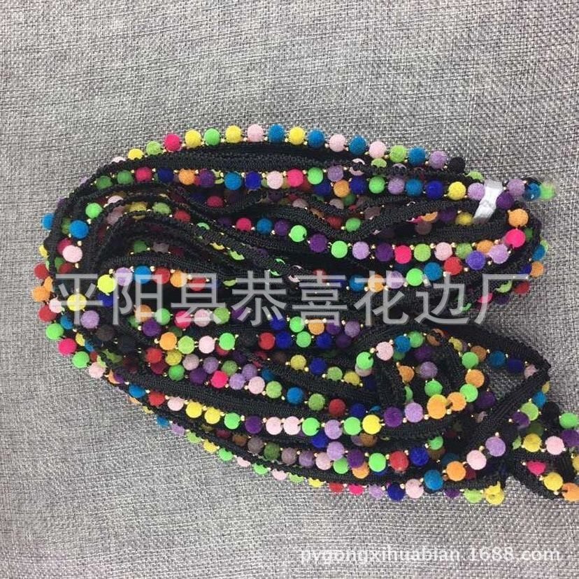 子母带手工加小珠