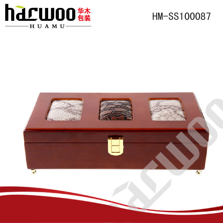 厂家定做高档首饰盒礼品盒珠宝盒收纳盒订做来样时尚化妆盒