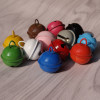 Accessory with accessories, spray paint, small bell, Christmas decorations, handmade