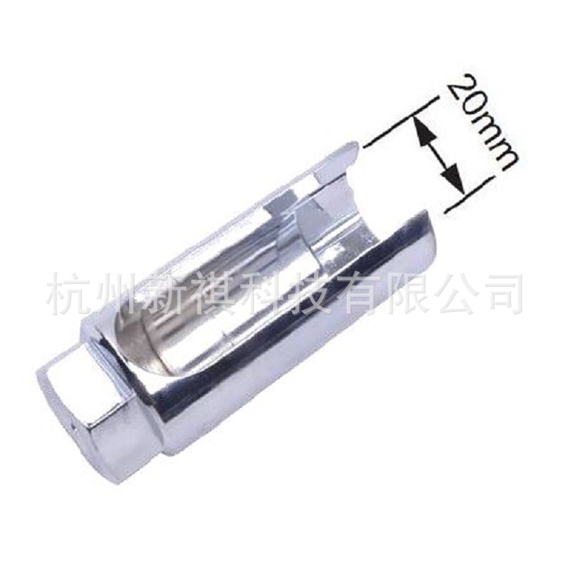 22mm日式含氧感应套筒扳手氧传感器拆卸工具3/8