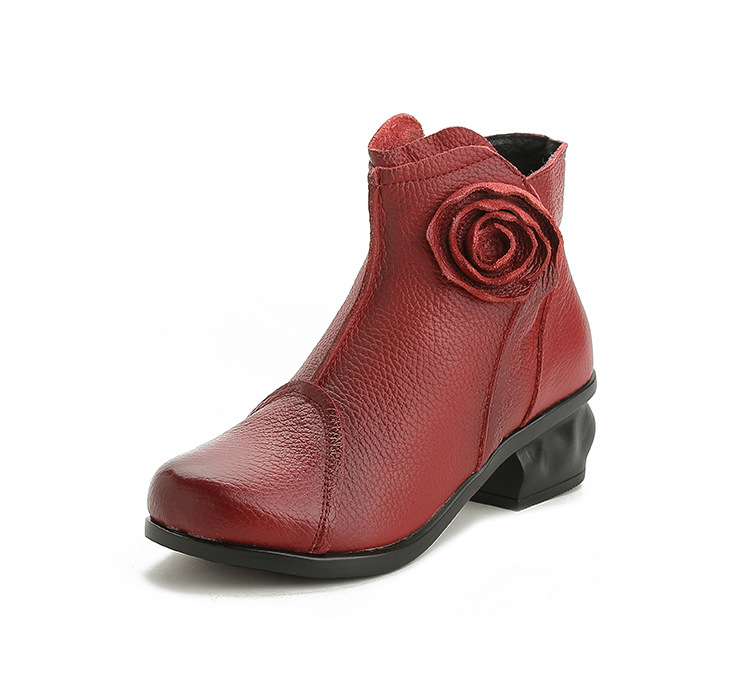 Bottes femme en En cuir - Ref 3354301 Image 80