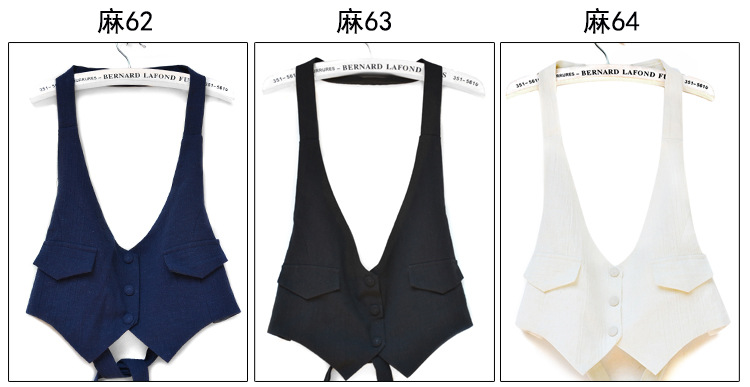 Gilet femme YUXI en Chanvre - Ref 3316349 Image 18