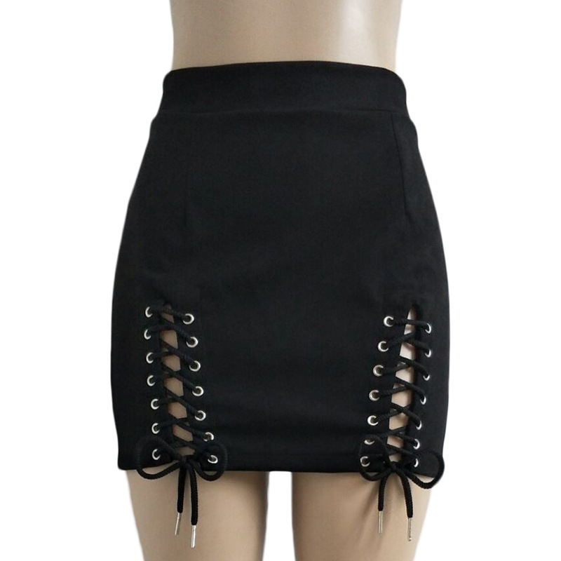 Jupe femme LANGUE DES FLEURS en Daim - Ref 3330249 Image 36