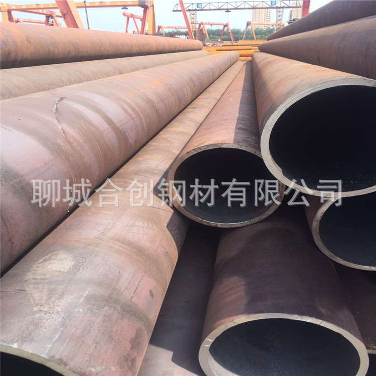 扬州大口径q345b空心无缝钢管厂家 108*4.5薄壁热轧无缝中碳钢管