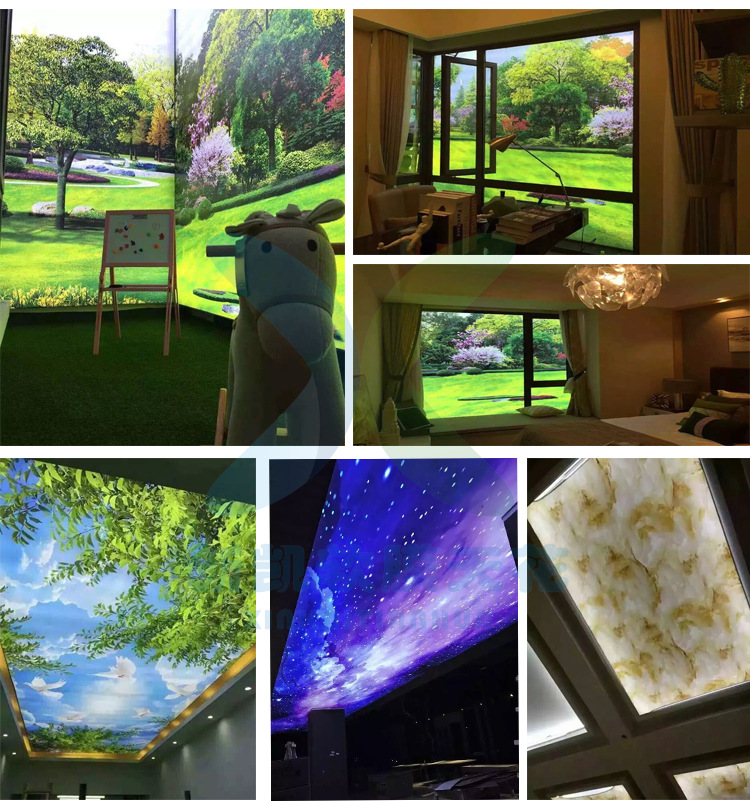 UV软膜打印喷绘卡布拉布软膜天花广告灯箱画面刀刮布喷绘工厂家