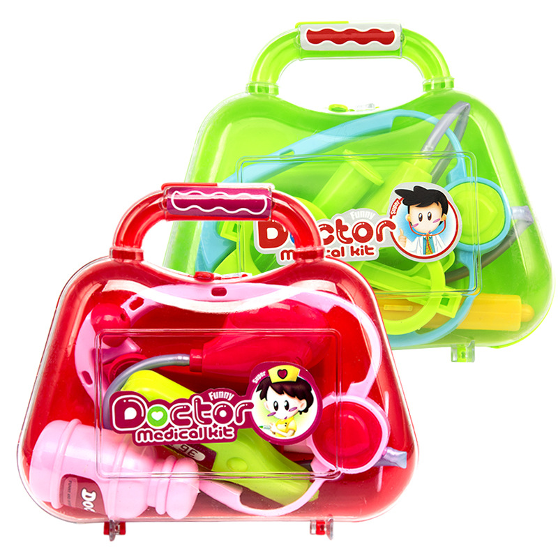 现货现货！儿童过家家益智仿真医药箱医生套装玩具 女孩礼物7735b|ms