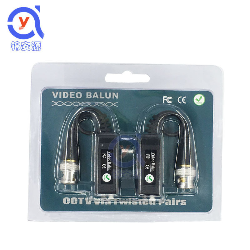 passive Twisted pair transmitter 206 Pure copper lightning protection Interference BNC video Monitor Transmission Card Line Interface