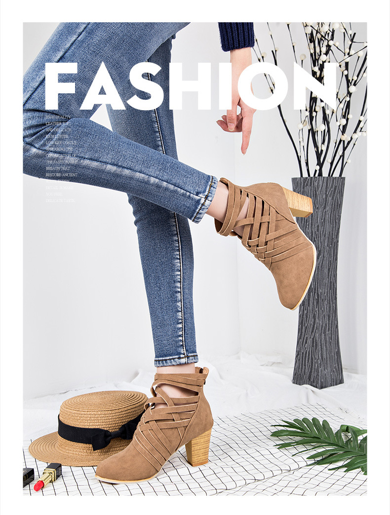 Bottes femme en Daim - Ref 3354918 Image 8