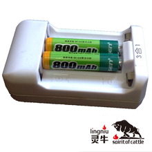 AA AAA電池 USB充手機 電池放電充手機3合1鎳氫 鎳鎘電池充電器