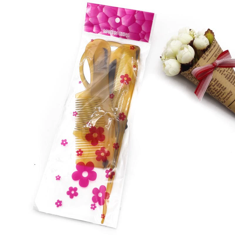 A2244 316 four -piece combing combed horn combed plastic combed combed Yiyu 2 yuan store department store wholesale