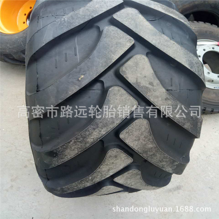 工程轮胎 570/60R22.5 联合捆草机钢丝轮胎 配带钢圈