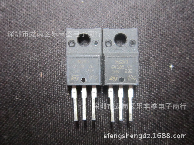 7N52K3 STF7N52K3 拆机意法半导体TO-220F 6.3A 525V N通道MOSFET