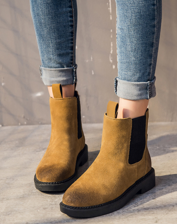 Bottes femme WENZHOU AISHANG A EMBARQUé POUR LA PREMIèRE FOIS DANS L INDUSTRIE DE LA CHAUSSURE en En cuir - Ref 3354690 Image 55