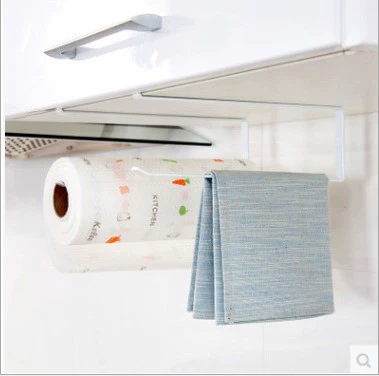 Японского стиля шкаф с свободной punching roll paper rack, держатель бумаги, полка для бумажных салфеток, кухонная пластиковая пленка для хранения