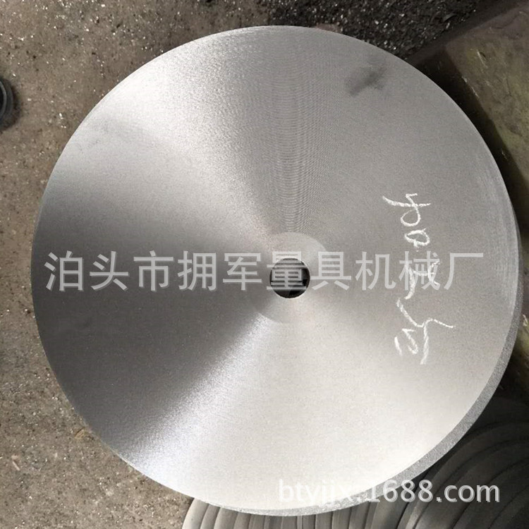 供应 铸铁圆盘底座 一米线银行隔离柱底座来图来样加工定做可喷涂