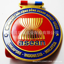 马拉松金属压铸奖牌设计 中大型比赛 学校创新活动奖章纪念章
