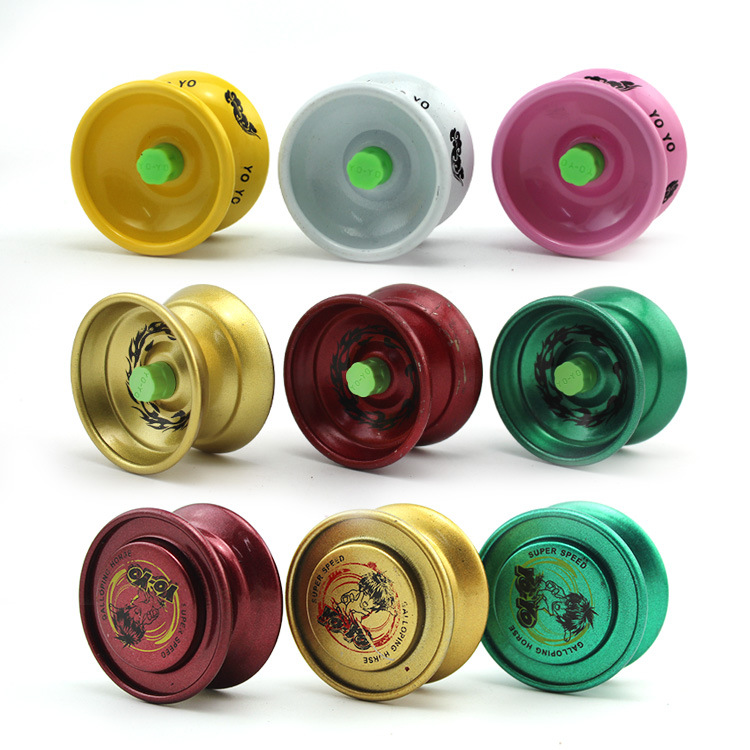 wholesale yoyo Box packing alloy Yo-Yo Toys Stall Selling sleep YO-YO gift 85
