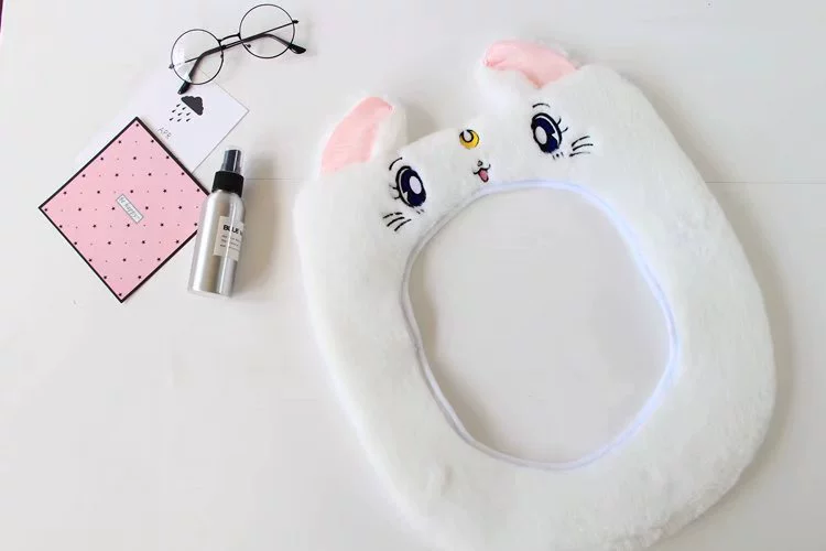 Cute cartoon toilet seat, Sailor Moon