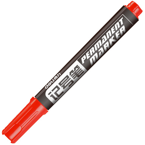 Deli 6881 marker pen 10 pack oily marker pen disc pen marker pen large head express marker pen wholesale