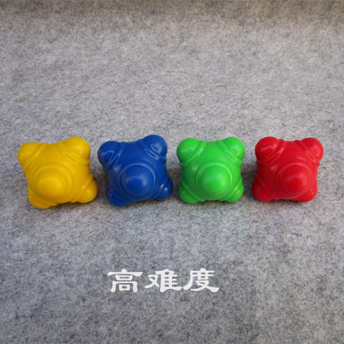 Silicone hexagonal ball, speed and agility training, hexagonal reaction ball, smart and sensitive ball