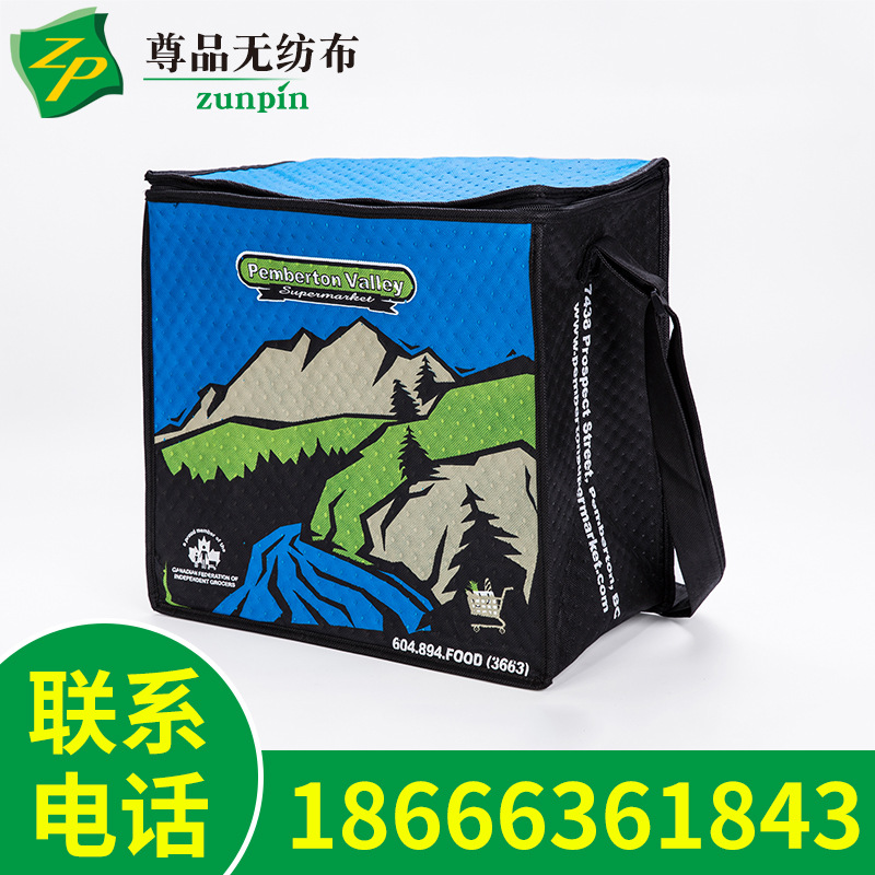 厂家定制大号保温包外卖野餐包便携牛津布手提保温袋保鲜冰袋定做