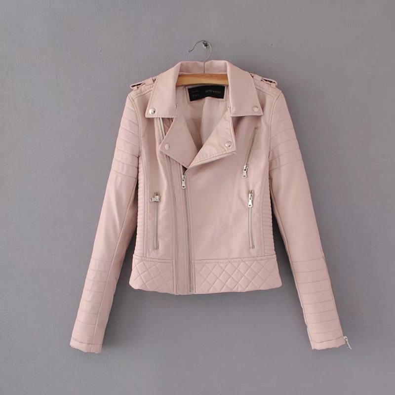 Veste cuir femme en PU - Ref 3447380 Image 4