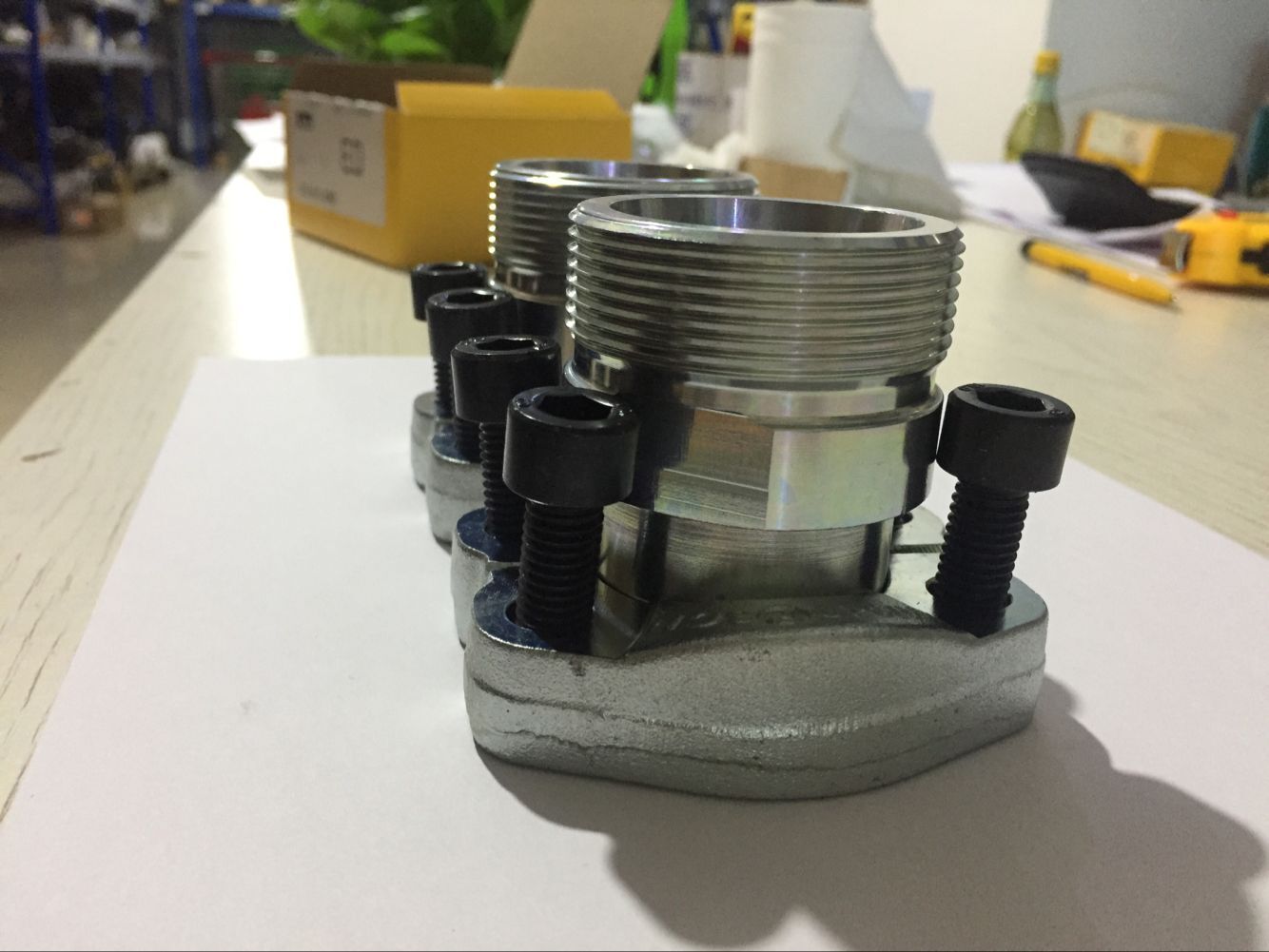 原装派克parker法兰直接头GFS|SAE标准法兰接头|碳钢材质3000psi-阿里巴巴