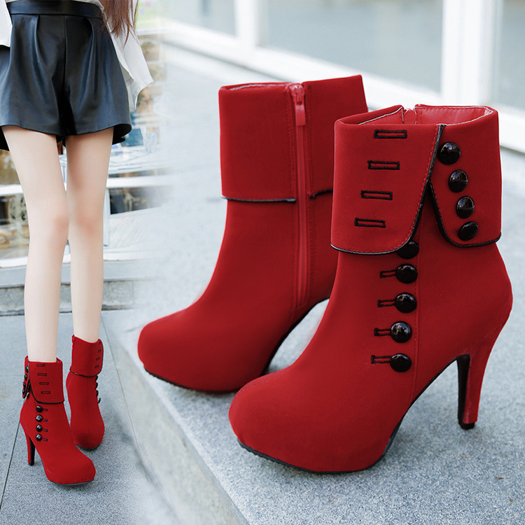 Bottes femme XUAN MEILUN en Daim - Ref 3354827 Image 1