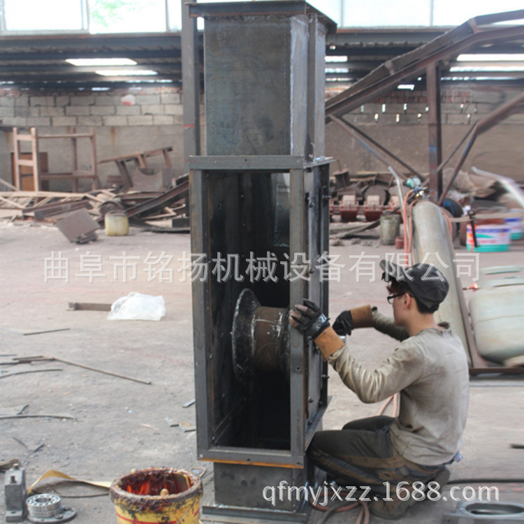 高效率石英砂用瓦斗式提升机粮食装仓用法瓦斗式输送提升机现货