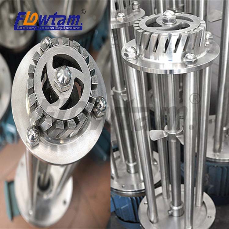 弗鲁特1.5kw 乳化机 小型不锈钢搅拌机 实验室真空乳化机 均质