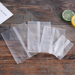 Baking packaging bag frosted cookie bag snowflake pastry packaging bag transparent machine seal bag bread bag factory direct sale