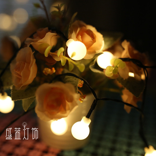 LED lantern ball small light bulb light string birthday KTV hotel anchor background bedroom decoration lanterns