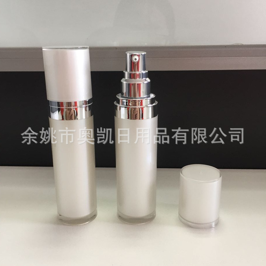 真空瓶厂家 精华瓶 30ml 化妆品瓶子厂家 精华素包装瓶双层乳液瓶