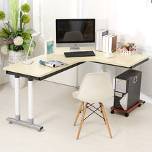 新款电脑桌转角书桌拐角办公桌L型书桌子台式家用简约写字台