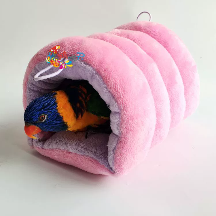 Qiyue утолщенный попугай теплое Птичье гнездо хлопковое гнездо зимний хлопковый Гамак гнездо хомяка птичья клетка