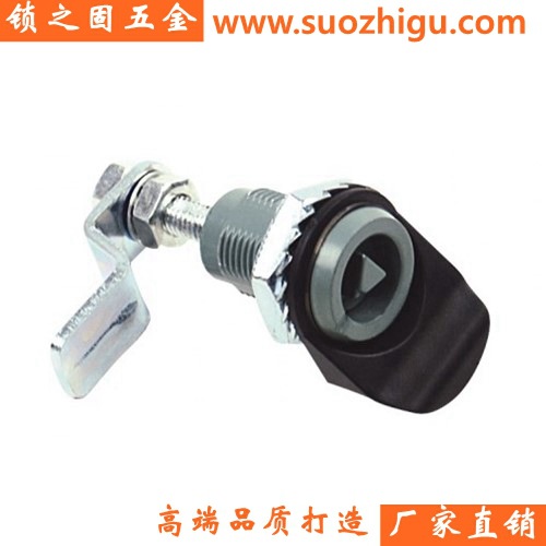 可伸缩三角锁加长锁圆锁YS714 电柜锁三角钥匙 发电机空压机门锁