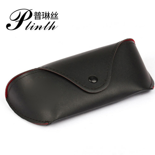 3026 special leather glasses case for sunglasses, soft bag snap sunglasses case, retro sunglasses case