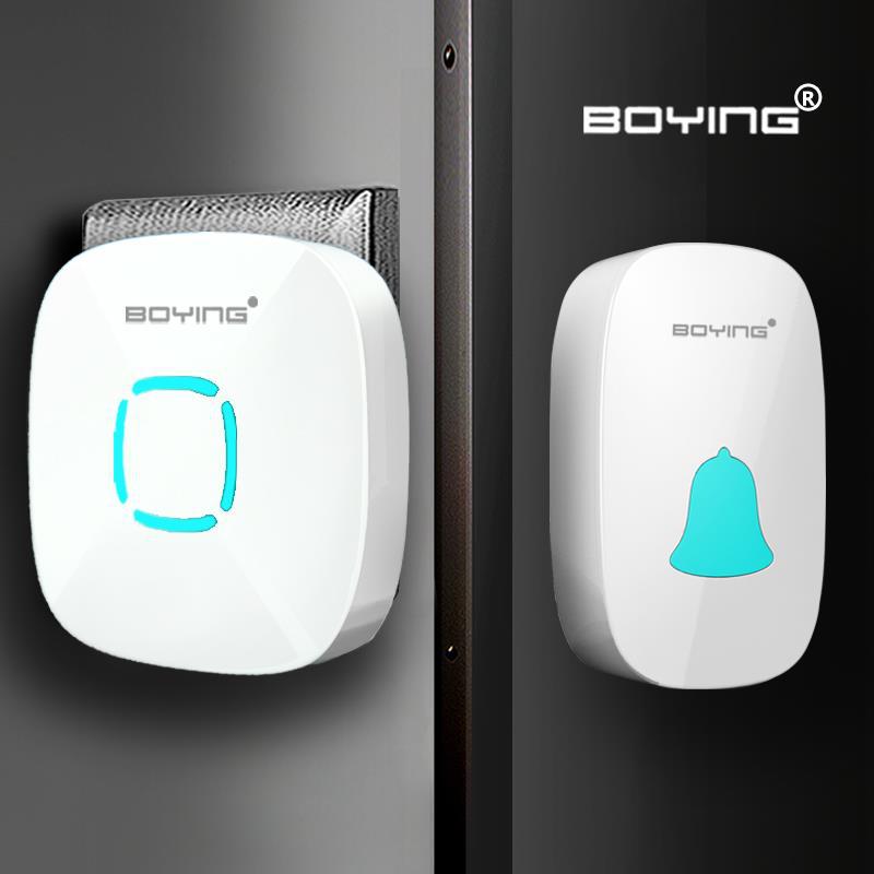 博穎A507無線音樂遙控門鈴穿牆王防串響防水按鍵點開關超遠呼叫器