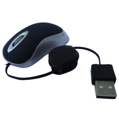 MINI Extension speed line mouse,Thumbs mouse wholesale Foreign trade customized notebook computer mouse OEM
