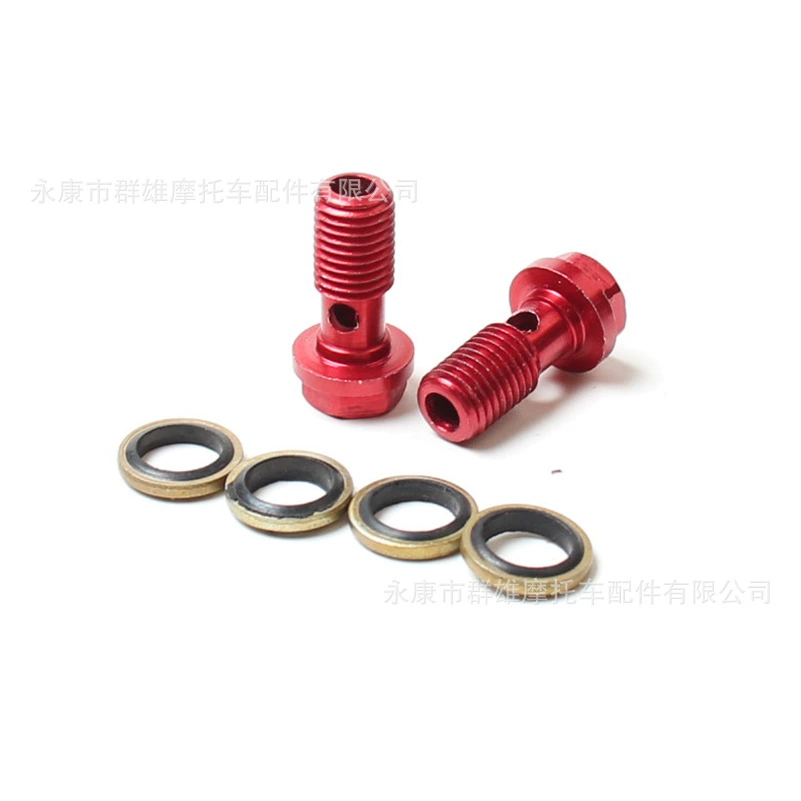 Винты масляной трубы мотоциклетного насоса, винты масляной трубы суппорта нижнего насоса, винты масляной трубы масляного радиатора с ЧПУ