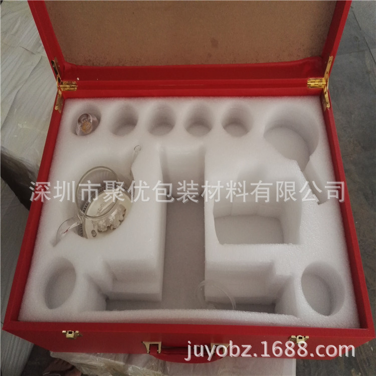厂家定做茶具包装eva彩盒内托 茶具包装盒珍珠棉内衬 epe包装内胆