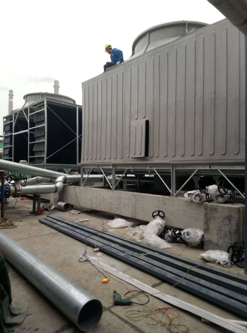 Factory sales Lianglin cross-flow square cooling tower, industrial square cooling tower, quality cooling tower