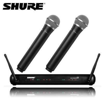 Shure SHURE SVX288/PG58 Handheld wireless microphone stage show Microphone