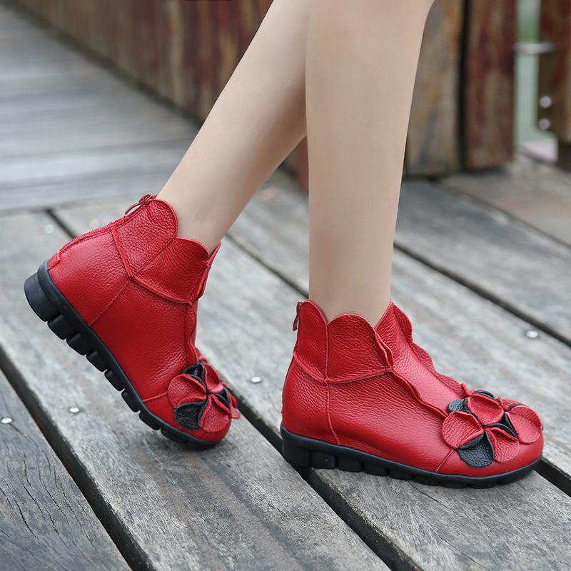 Bottes femme en En cuir - Ref 3355157 Image 16