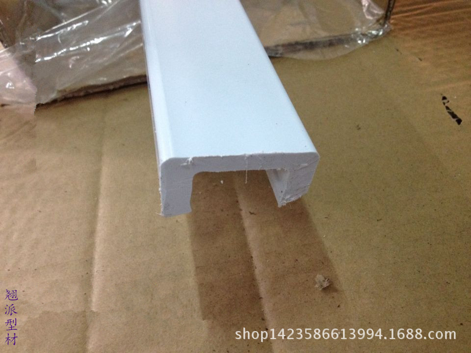 专业生产厂家生产各种颜色不同形状的PVC冷顶塑料型材-PVC冷顶10