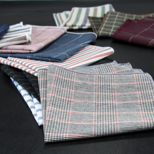 In stock cotton jacquard cloth small square scarf Korean men's suit pocket towel women's handkerchief British chest towel in stock