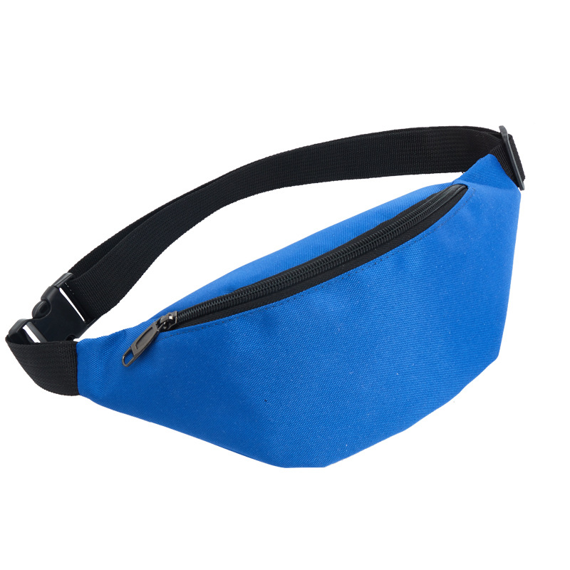 Unisex Basic Streetwear Solid Color Oxford Cloth Waterproof Waist Bags display picture 5