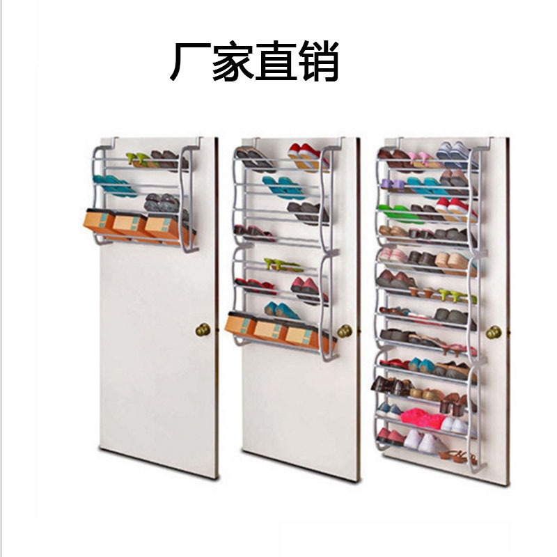 Ali Space brand manufacturers sell 36 pairs of 24 pairs on the back wall, 36 pairs of pair can be hanging shoe rack dormitory, fashion, simple multi -layer