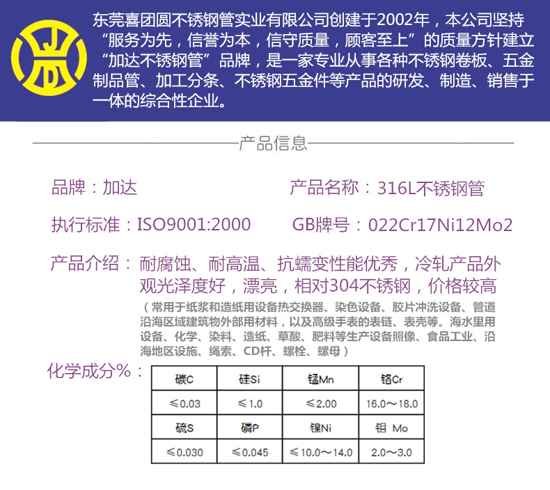 1产品信息-316L