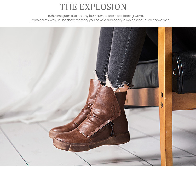 Bottes femme en PU artificiel - Ref 3355246 Image 19